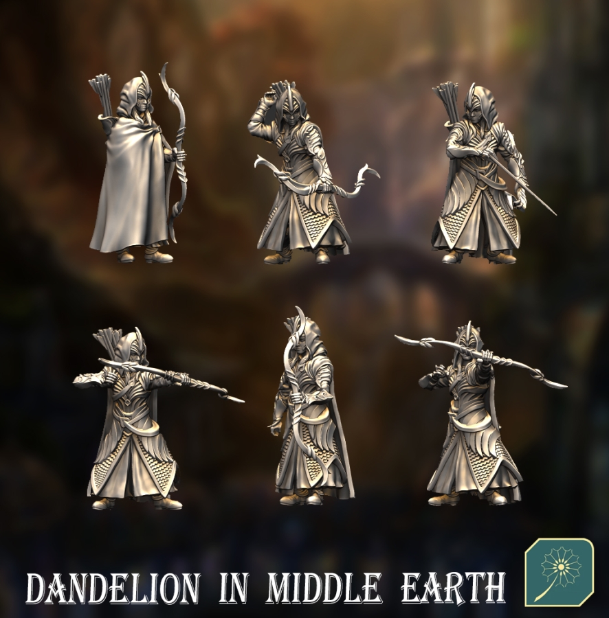 Woodelf Archers with Hood
